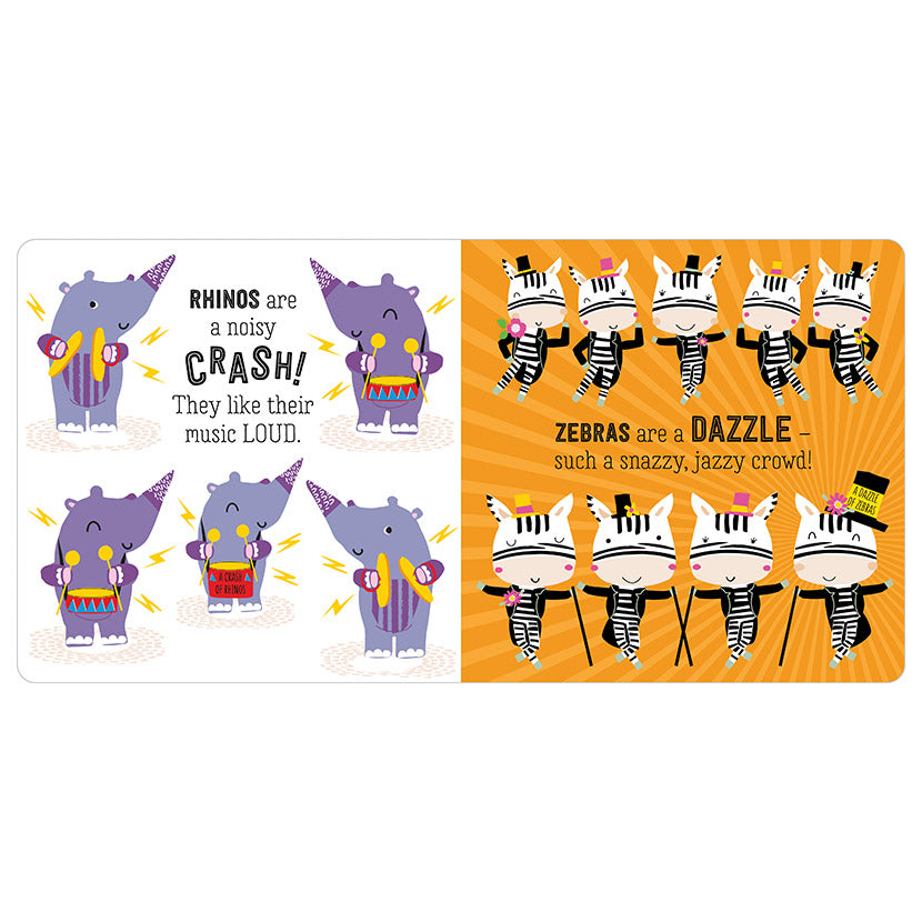 Picture Books A Dazzle of Zebras