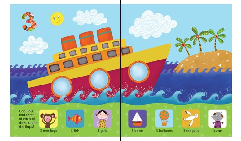 Lift-the-flap: Counting Book