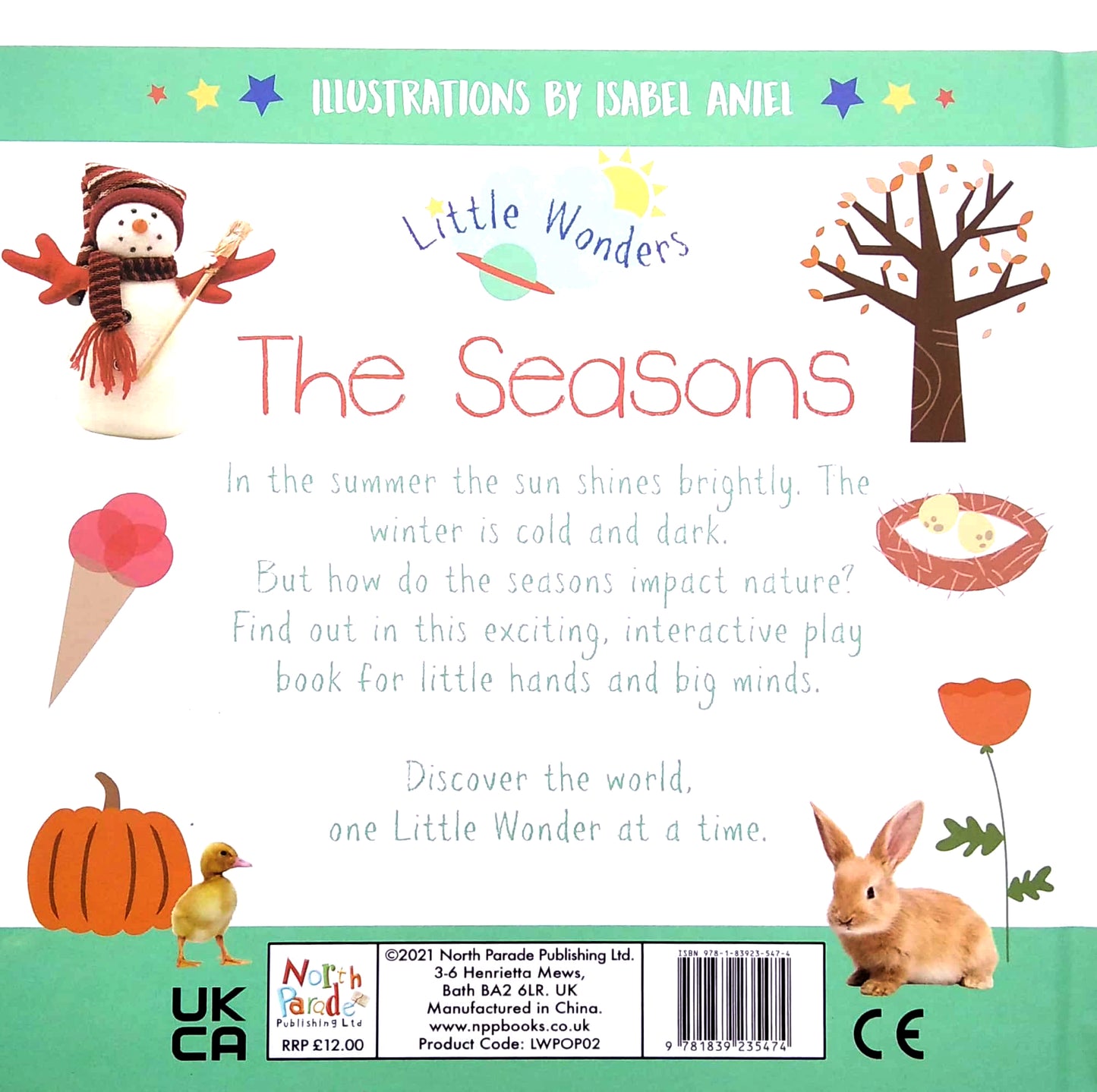 Little Wonders Pop- Out & Play Books - The Seasons