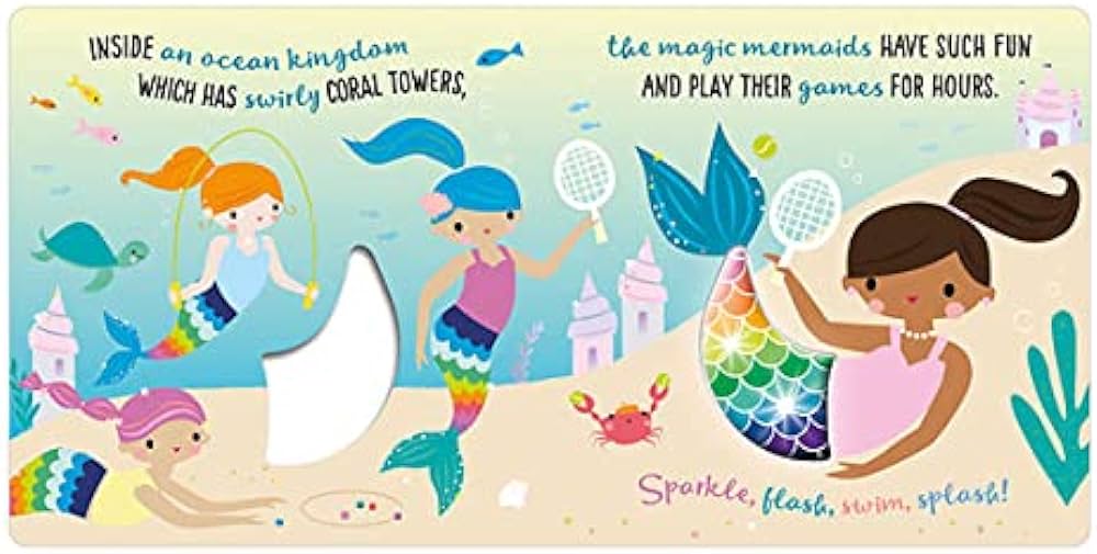 Light Up Board Book Magic Mermaids