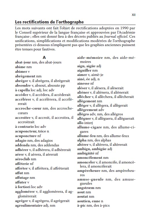 Dictionnaire Mini Larousse..