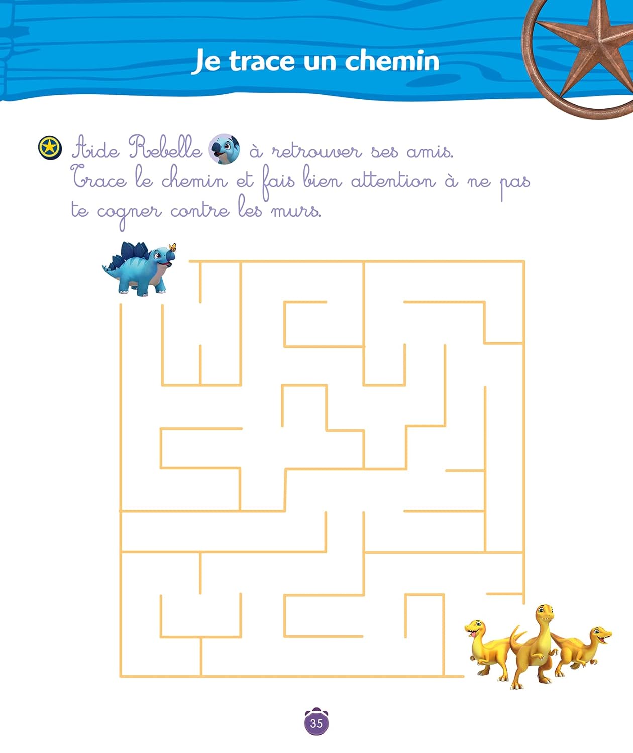 DINO RANCH - J'APPRENDS LES NOMBRES ET LES FORMES - GRANDE SECTION