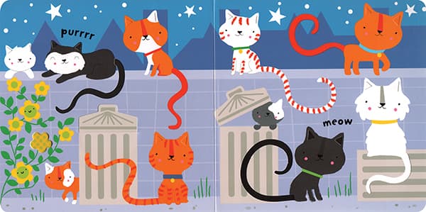Baby's very first Fingertrail Playbook cats & dogs
