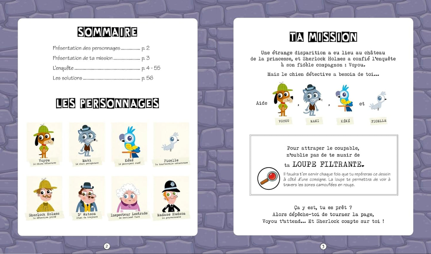 LES PTITS SHERLOCK : MA TOUTE PREMIERE ENQUETE !
