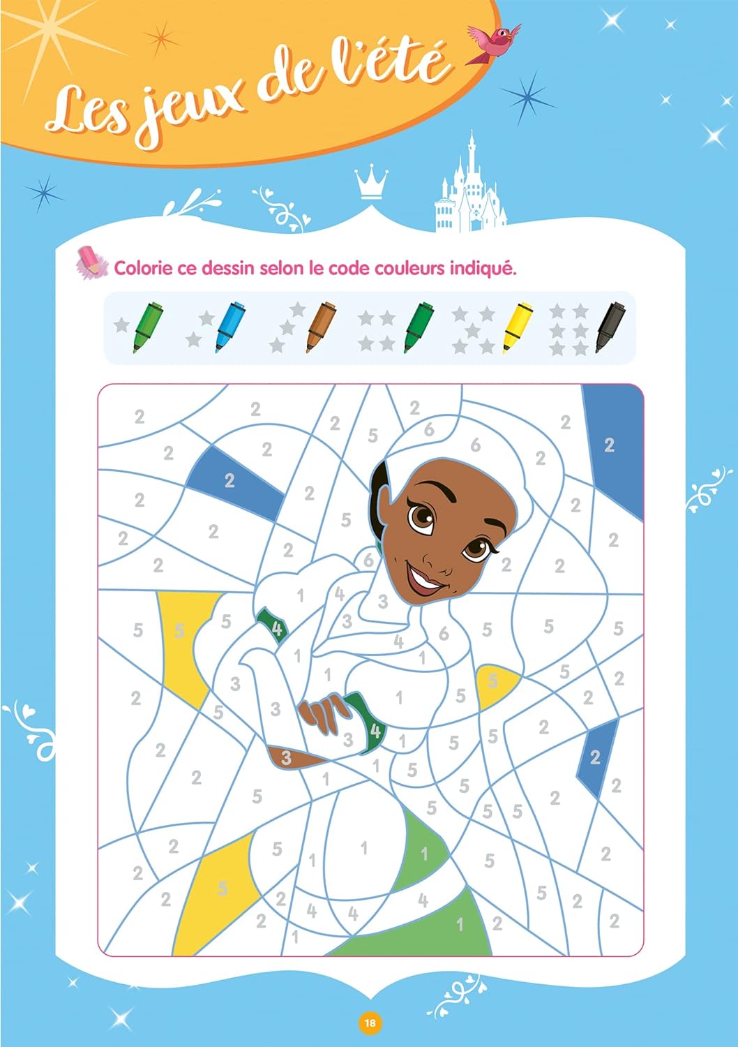 Disney Princesses - Cahier de vacances 5-6 ans