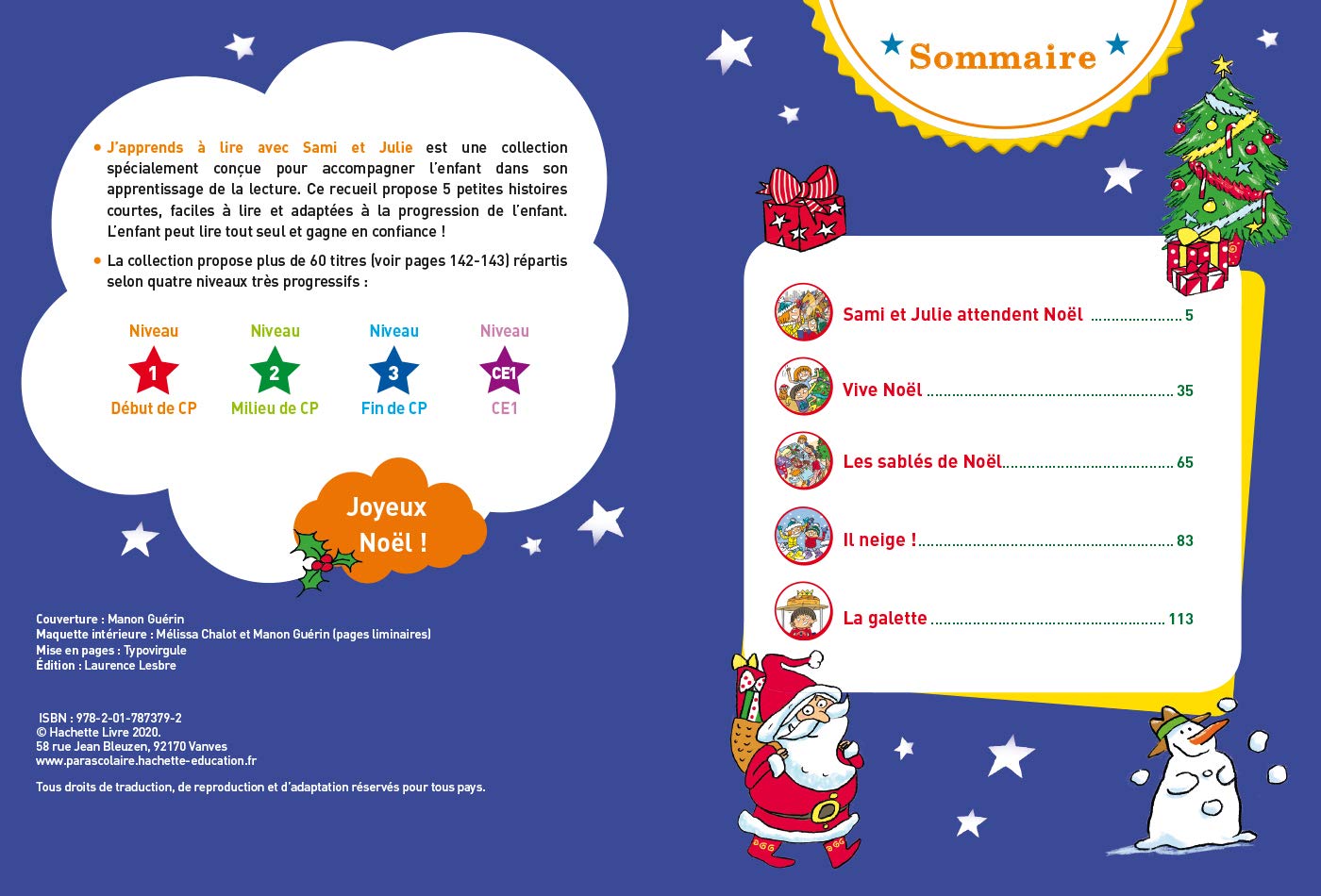 5 Histoires de Noel - Sami et Julie