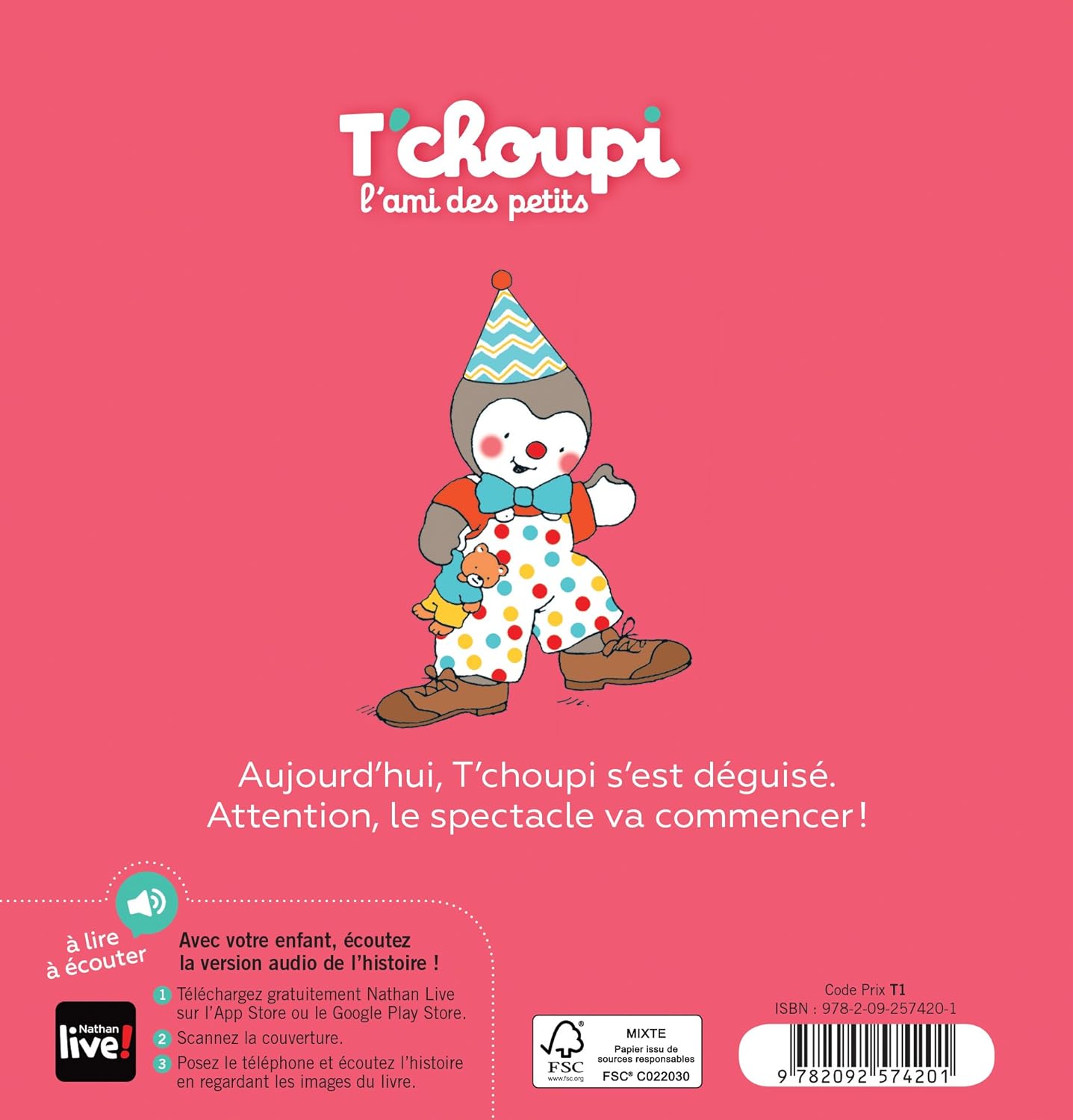T'choupi se deguise