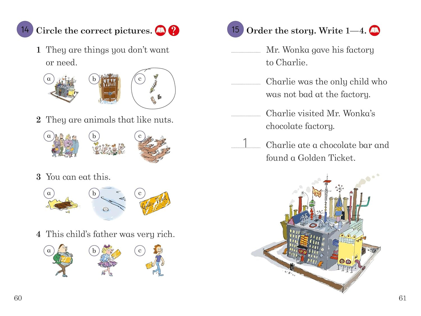 Ladybird Readers Level 3 - Roald Dahl: Charlie and the Chocolate Factory (ELT Graded Reader)