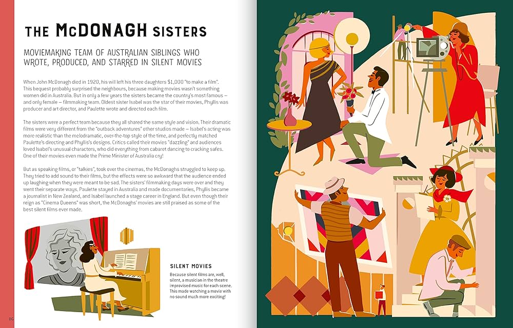 Priddy Books - The Book of Sisters: Biographies of Incredible Siblings Through History