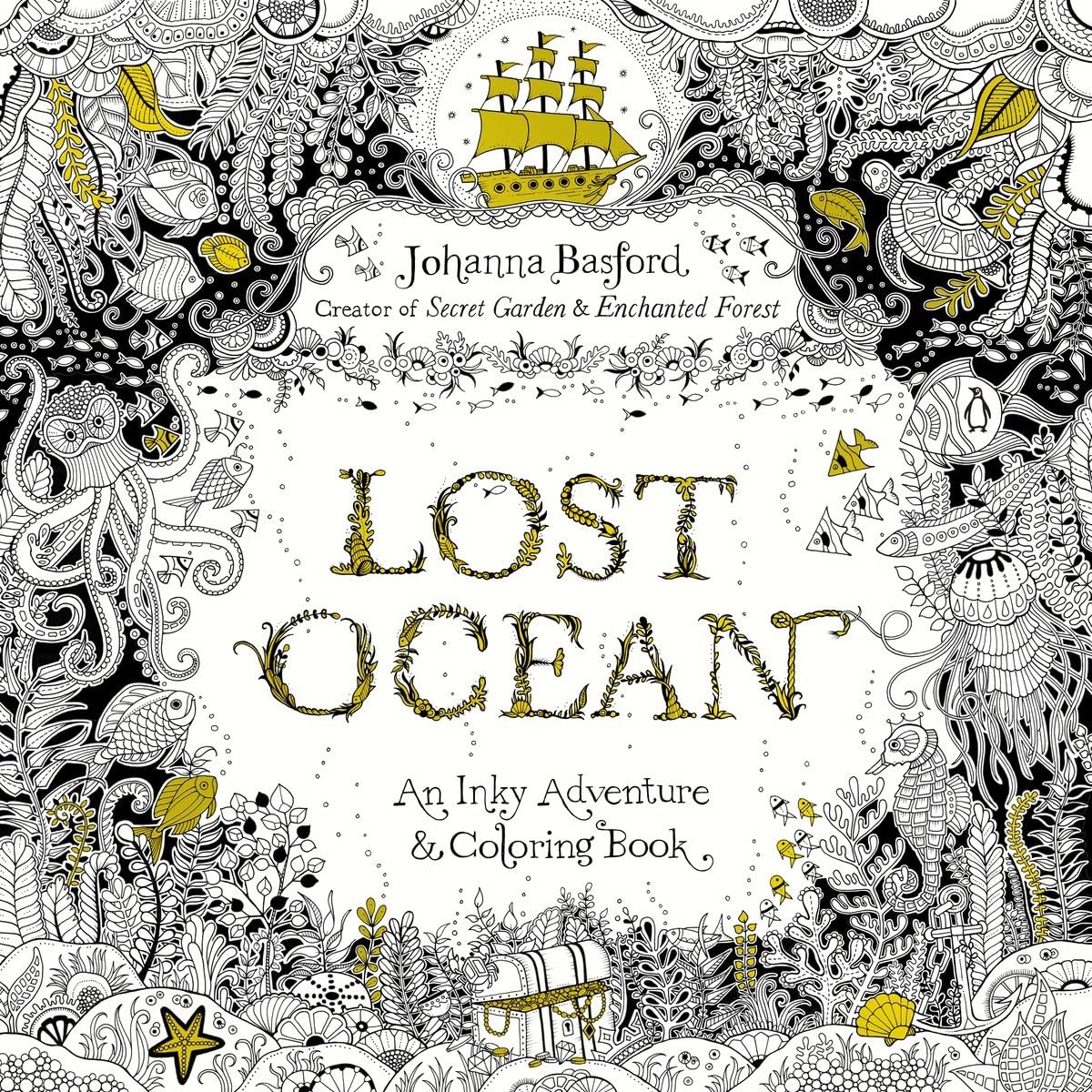 Lost Ocean - An Inky Adventure and coloring book