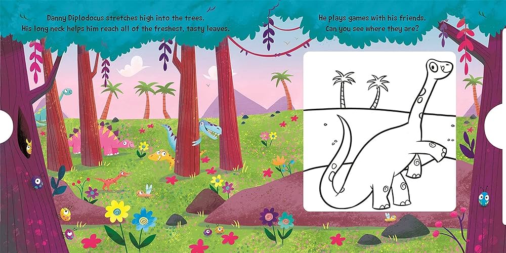 The Secret World Of Dinosaurs - Magic Sliders