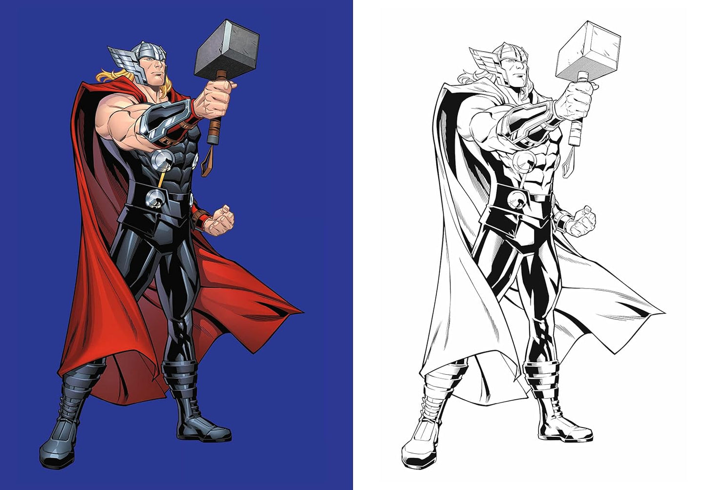 Super Colos - Marvel - Livres coloriage