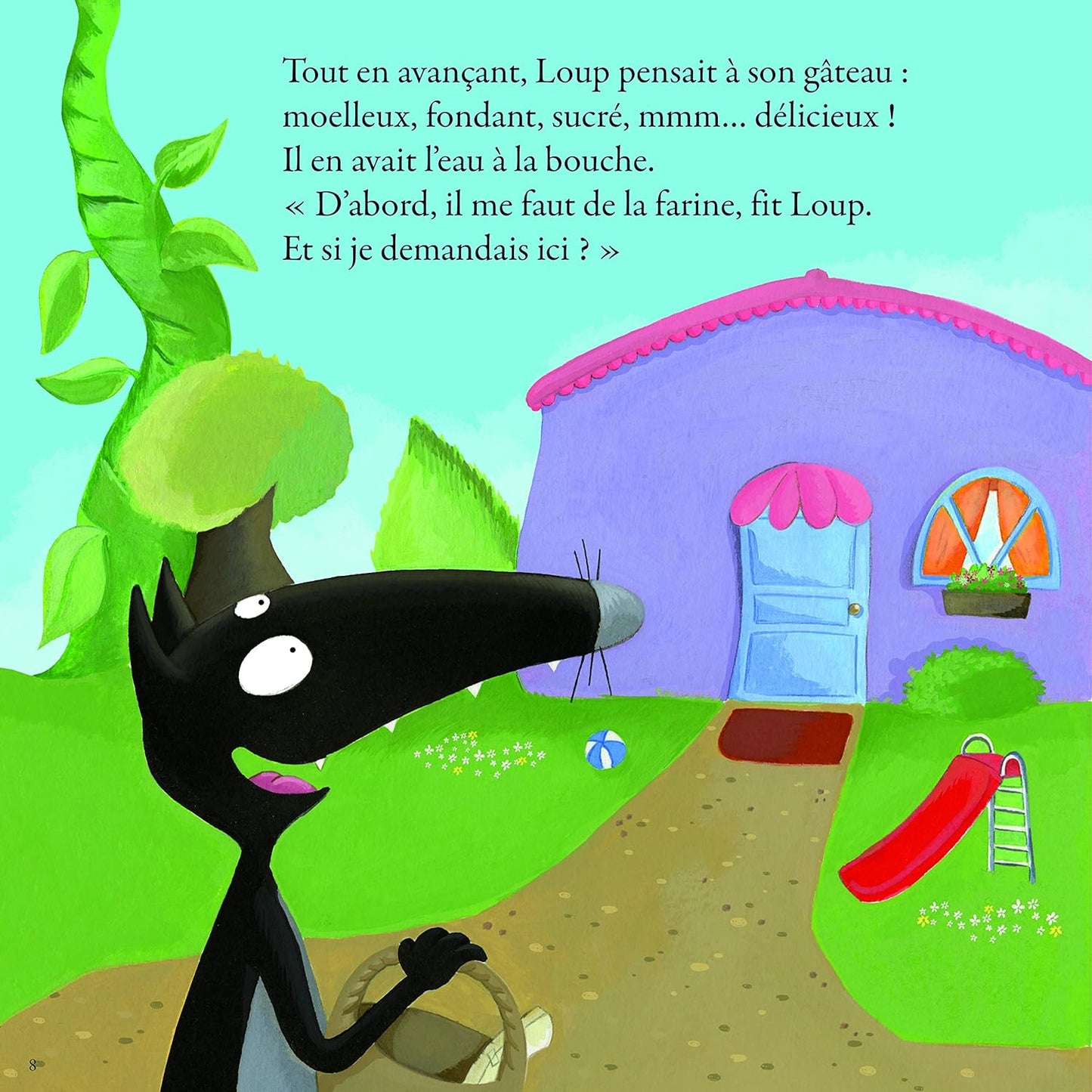 Le loup qui decouvrait le pays des contes