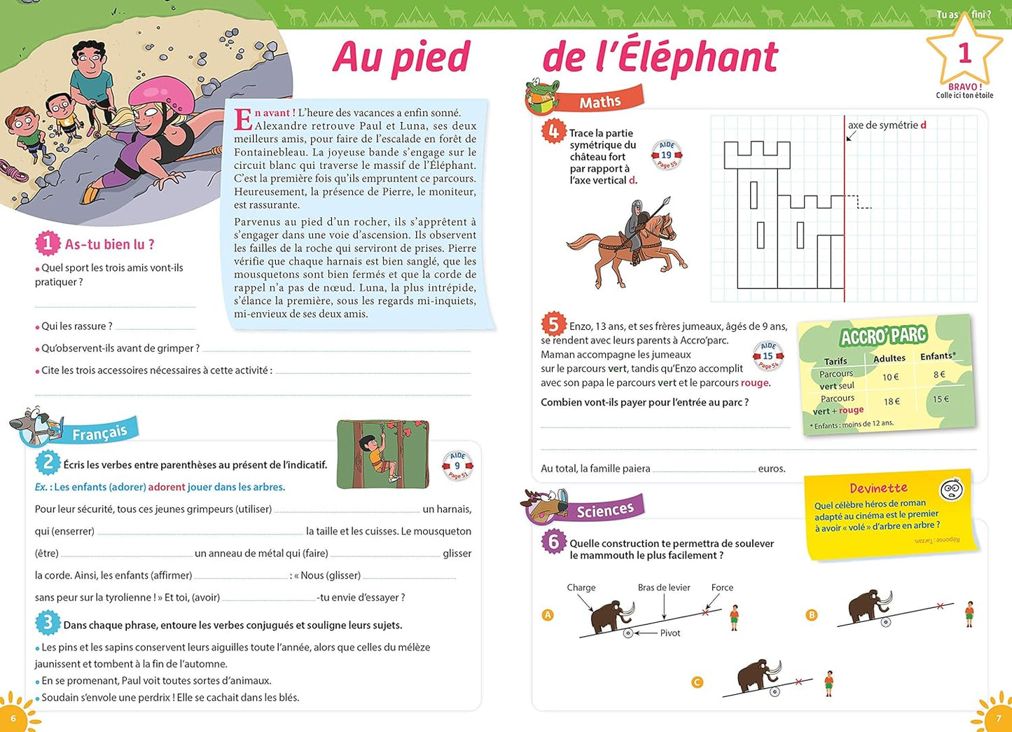 Passeport du CM1 au CM2 9/10 ans