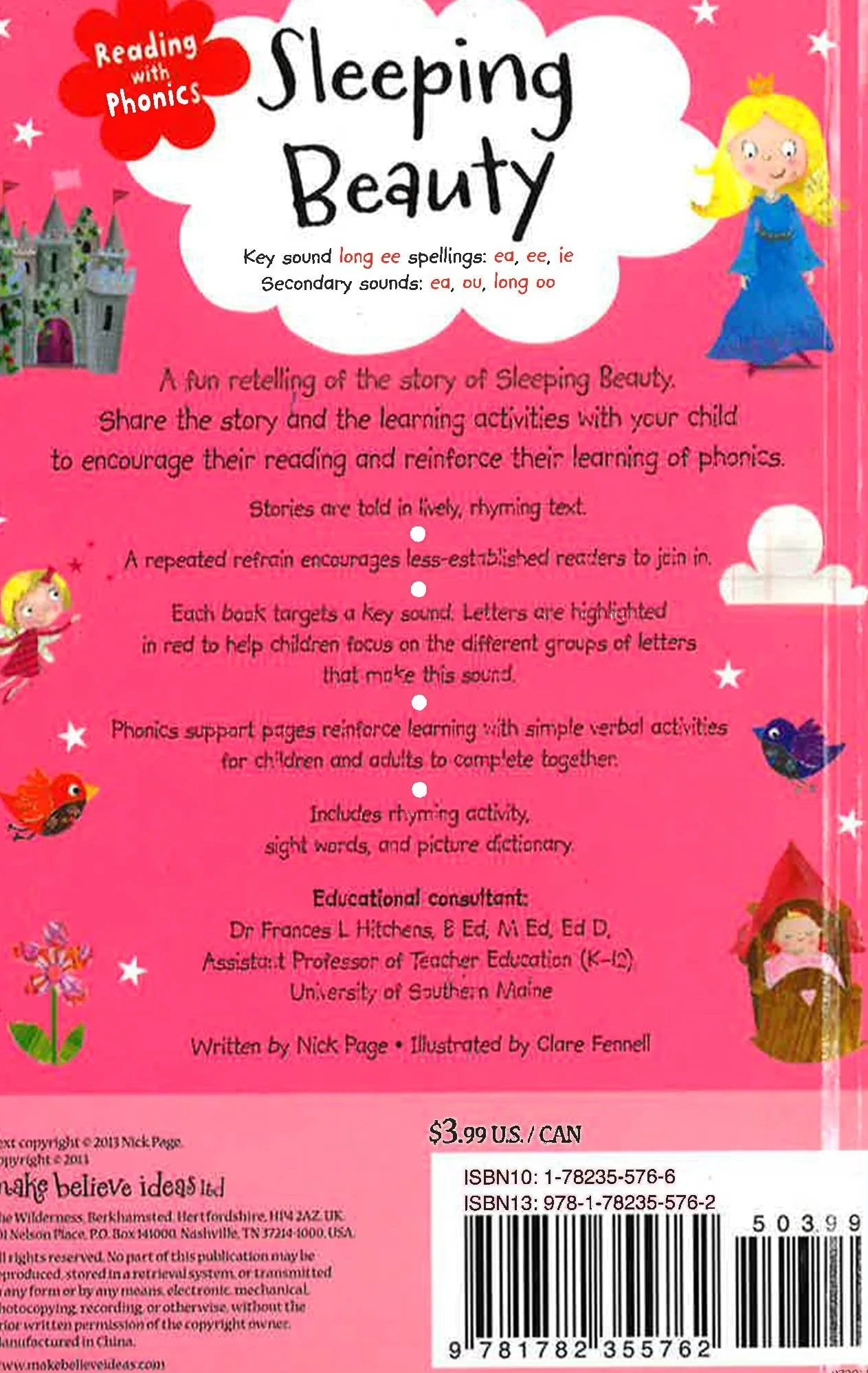 Reading with Phonics Sleeping Beauty