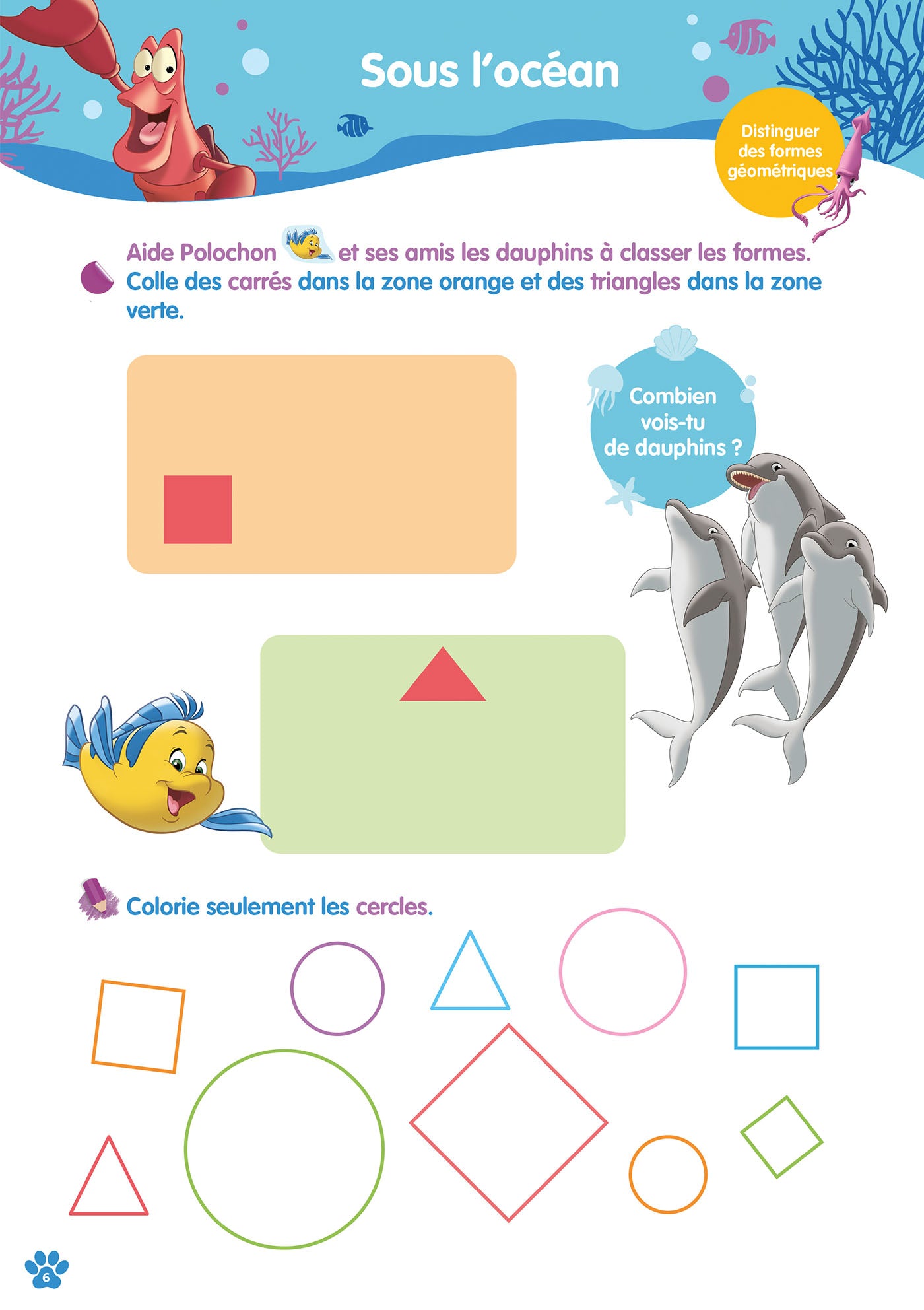 Disney Animaux - Cahier de vacances 4-5 ans