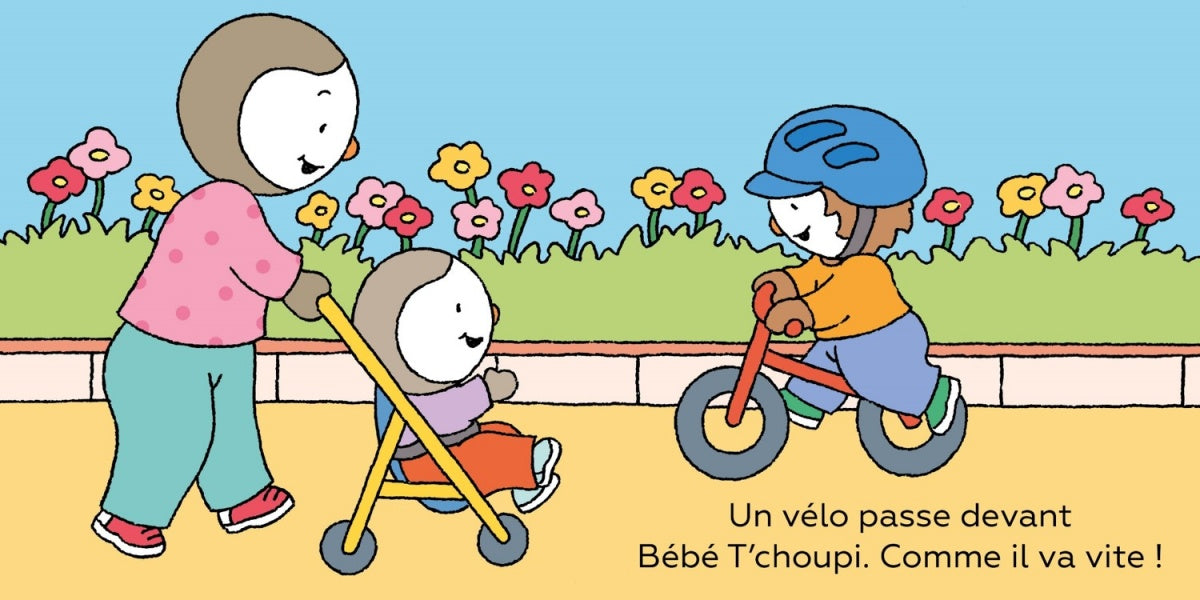 Bebe T'choupi la promenade