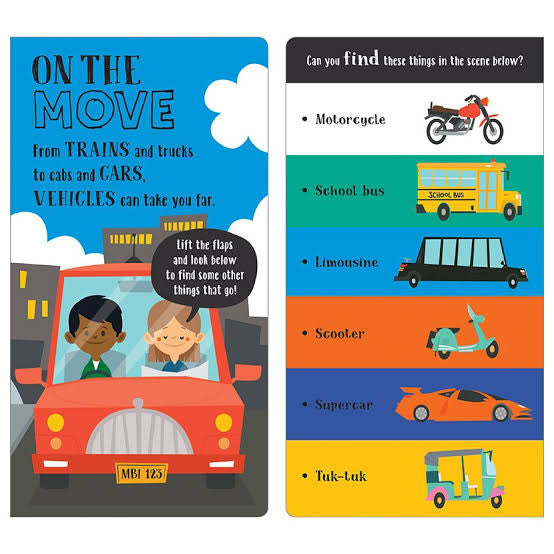 Board Books Busy Book of Vehicles