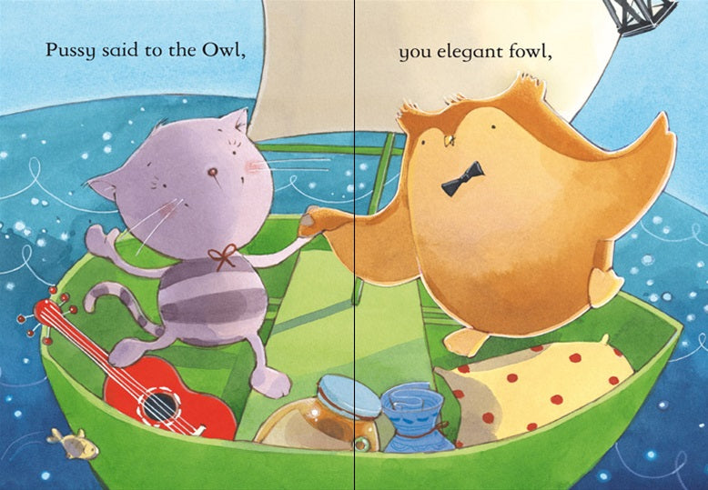 Paperback Stories - Usborne - First Reading - The Owl and The Pussycat