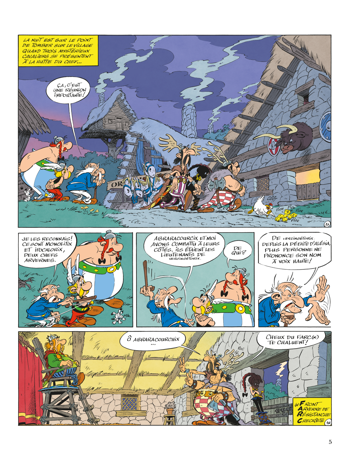 Asterix la fille de vercingetorix