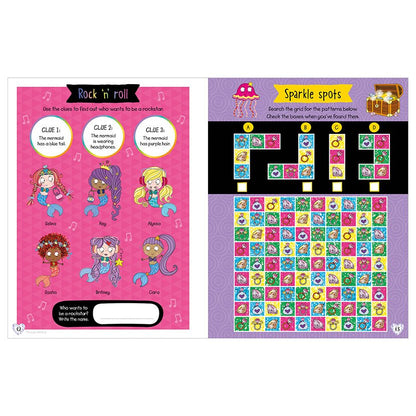 Scratch and Sparkle Mermaids Activity Book