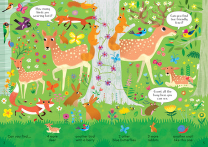 Look and Find Puzzles: In the Forest