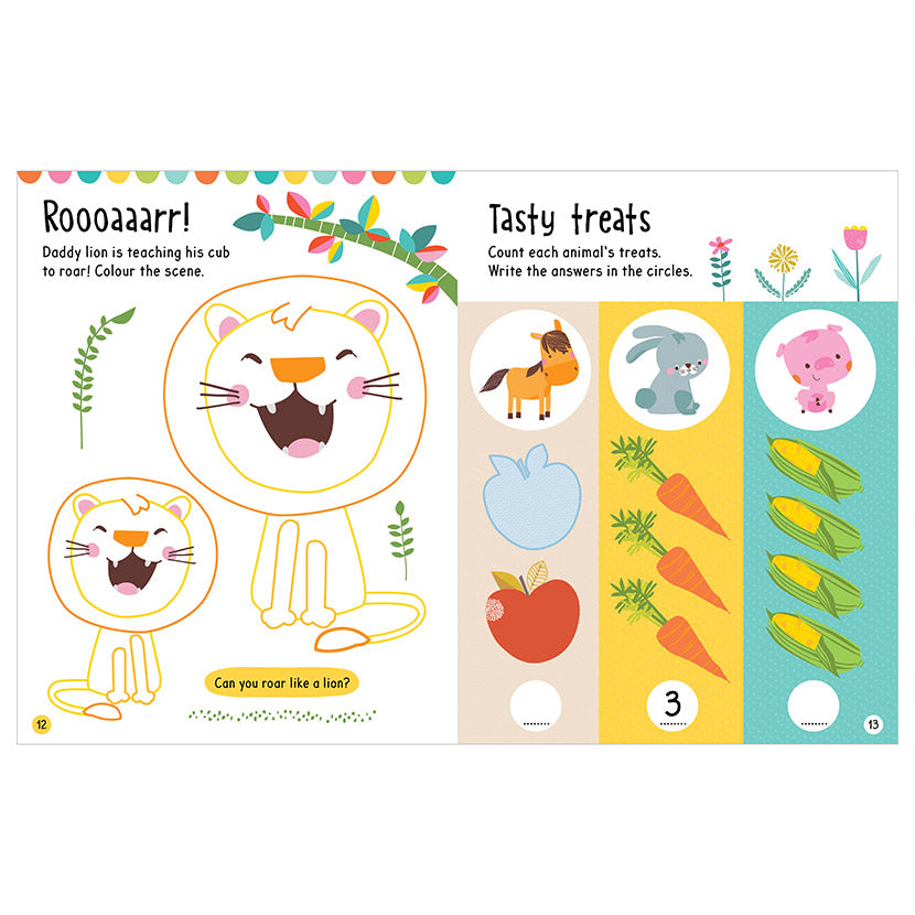 Big Stickers for Little Hands Baby Animals