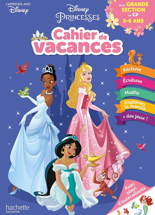 Disney Princesses - Cahier de vacances 5-6 ans