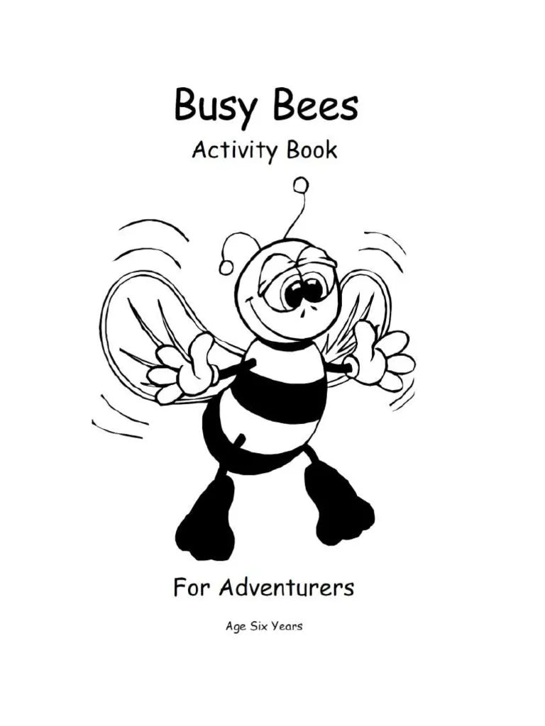 The Busy Bee Activity Pad