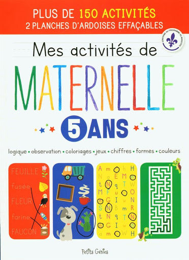 Mes Activites De Maternelle 5 Ans