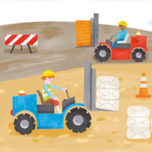 Priddy Books - Pop-Up Places Trucks
