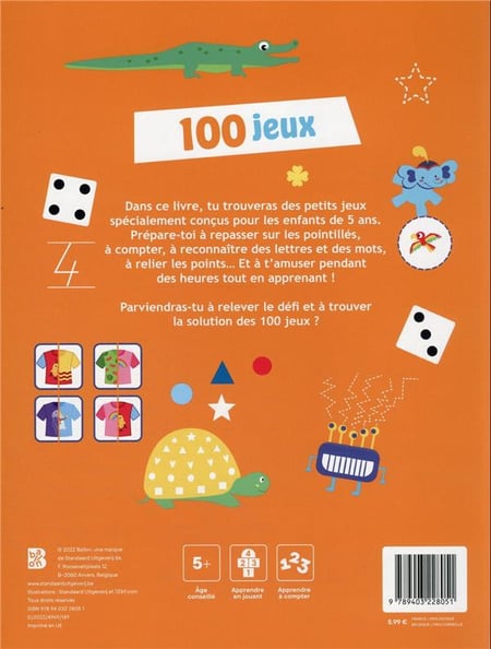 Les 100 Jeux de mes 5 ans
