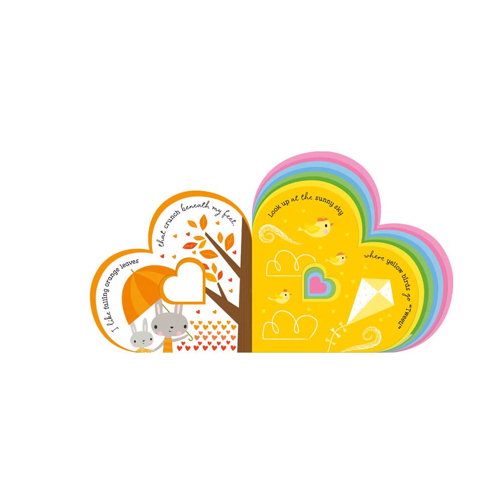 Board Books Heartfelt Rainbow Love