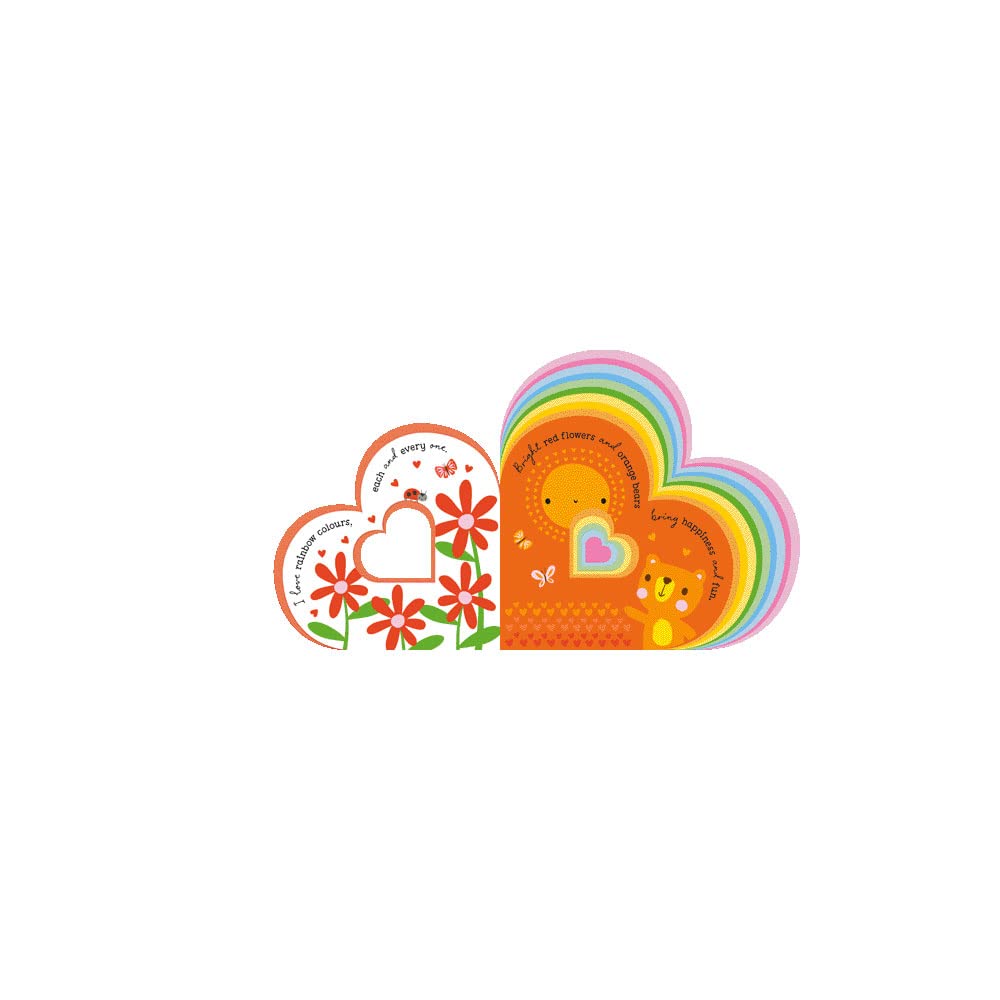 Board Books Heartfelt Rainbow Love