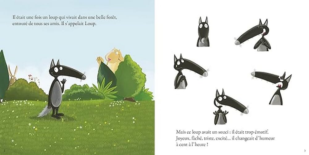 Le loup qui apprivoisait ses emotions