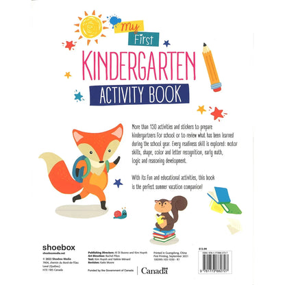 My First Kindergarten Activity book