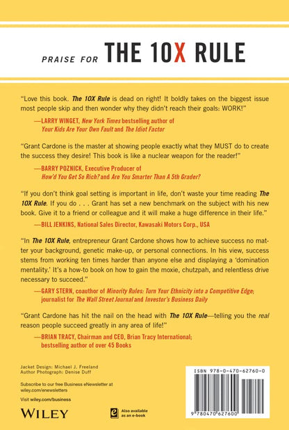 The 10 X Rule