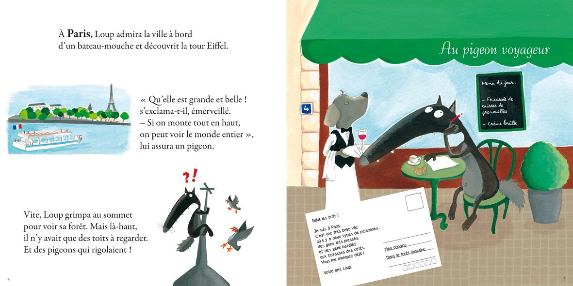 Le loup qui voulait faire le tour du monde