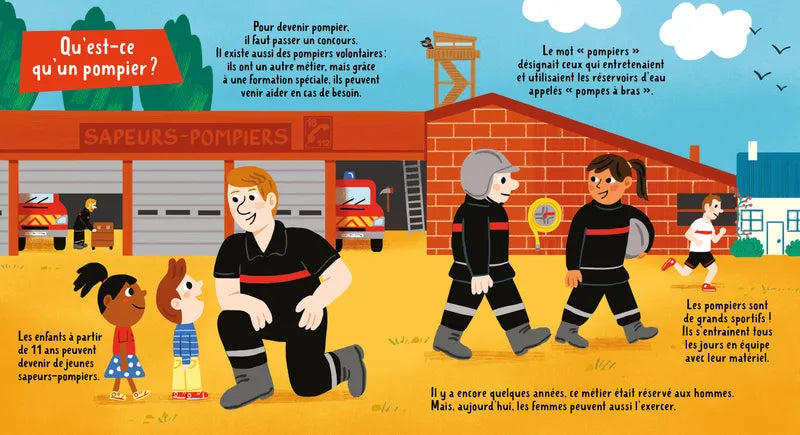 Un Livre Indestructible - Les pompiers
