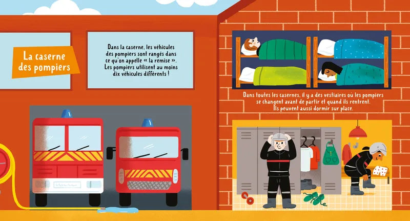Un Livre Indestructible - Les pompiers