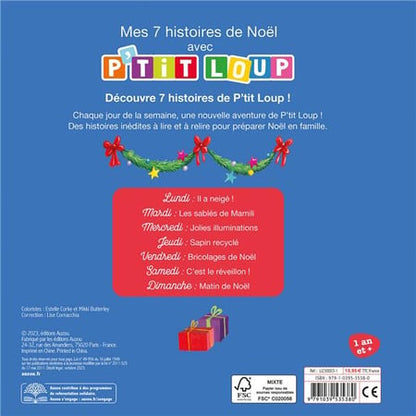 P’tit loup mes 7 histoires de noël