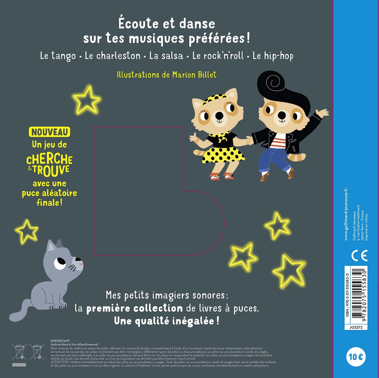 Gallimard jeunesse - Mes musique pour danser