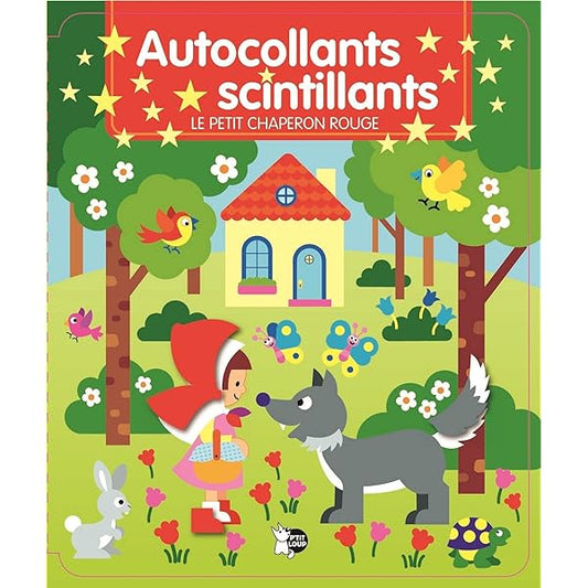 Le Petit Chaperon Rouge - Autocollants scintillants
