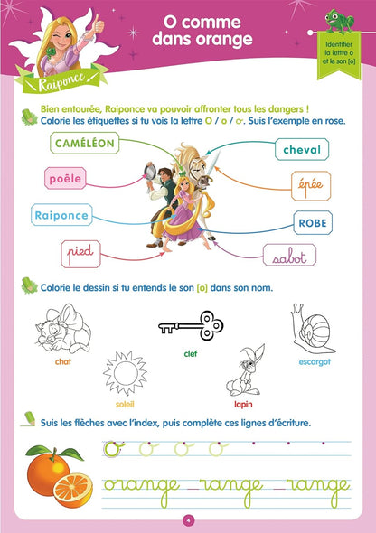 Disney Princesses - Cahier de vacances 5-6 ans
