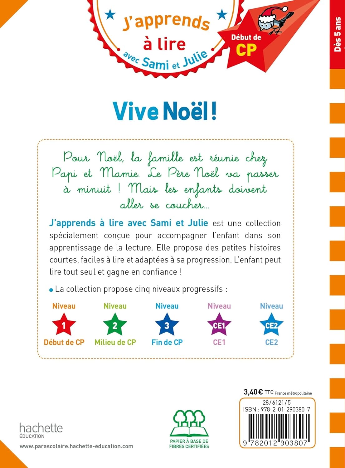 J'apprends a lire avec sami et julie - Vive Noel