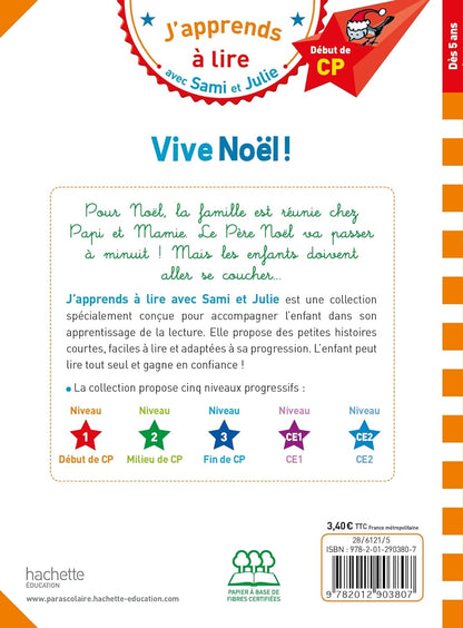 J'apprends a lire avec sami et julie - Vive Noel