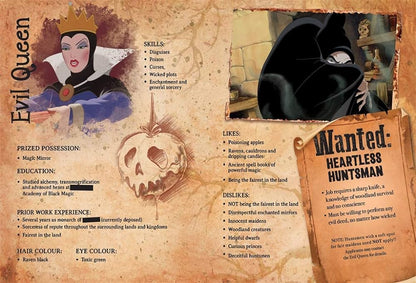 Disney Villains The Evilest Of Them All - Fact Book Disney