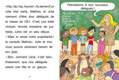 J'apprends a lire - Julie, deleguee de classe