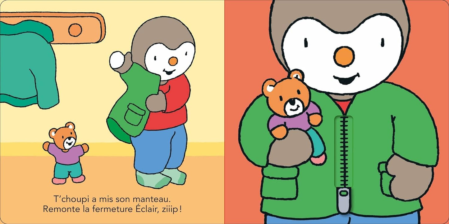 T'choupi s'habille comme un grand