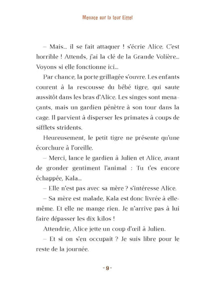 Mène ton enquête fleurus - Menace sur la tour Eiffel
